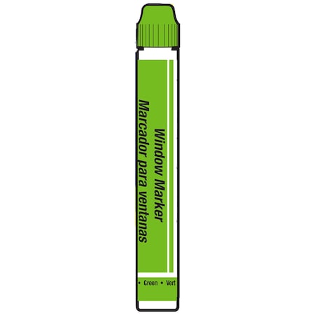 Hy-Ko Window Markers, Pink/Green, 2PK A40617